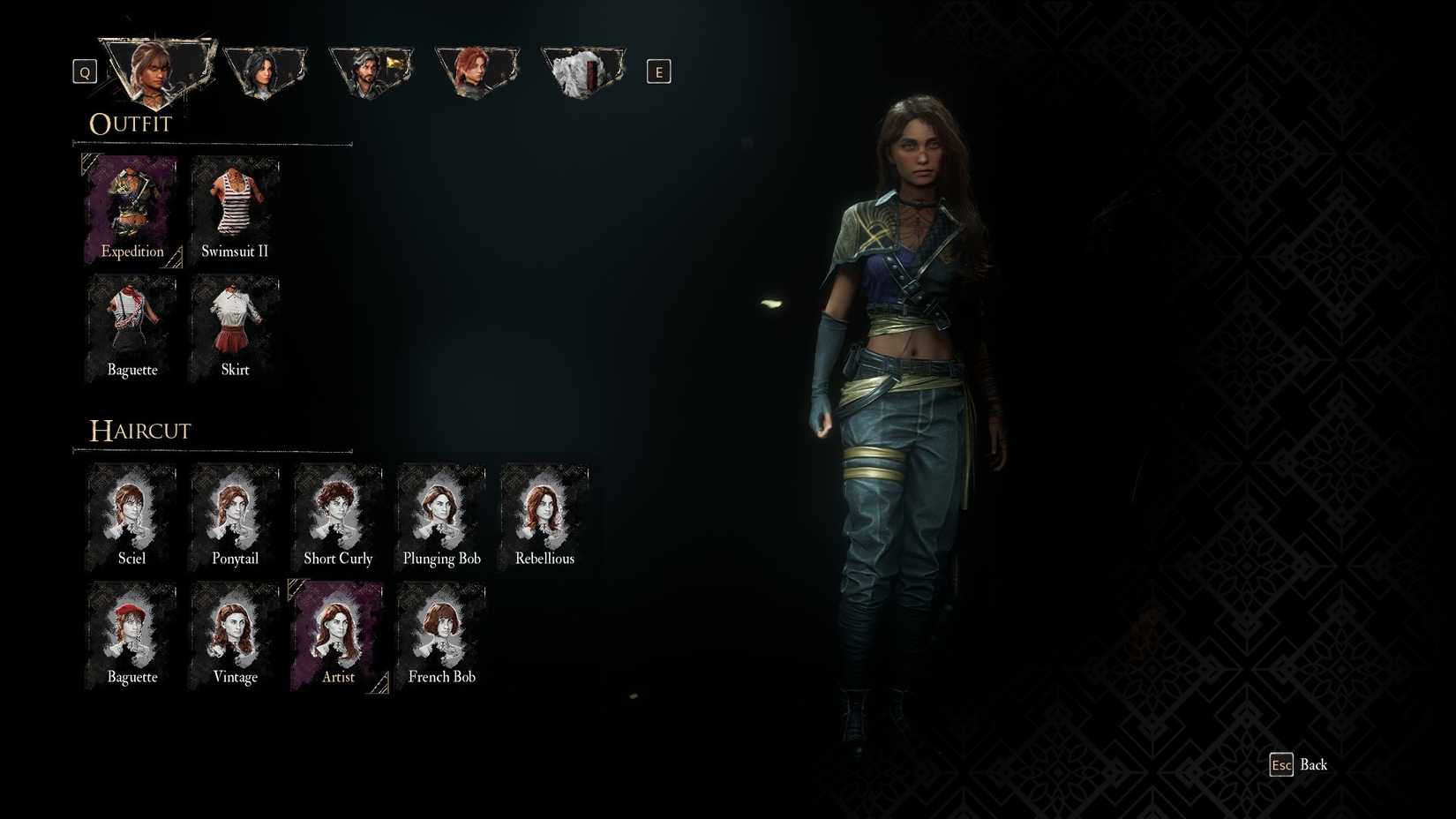 Haircut Artist untuk Sciel di Clair Obscur Expedition 33