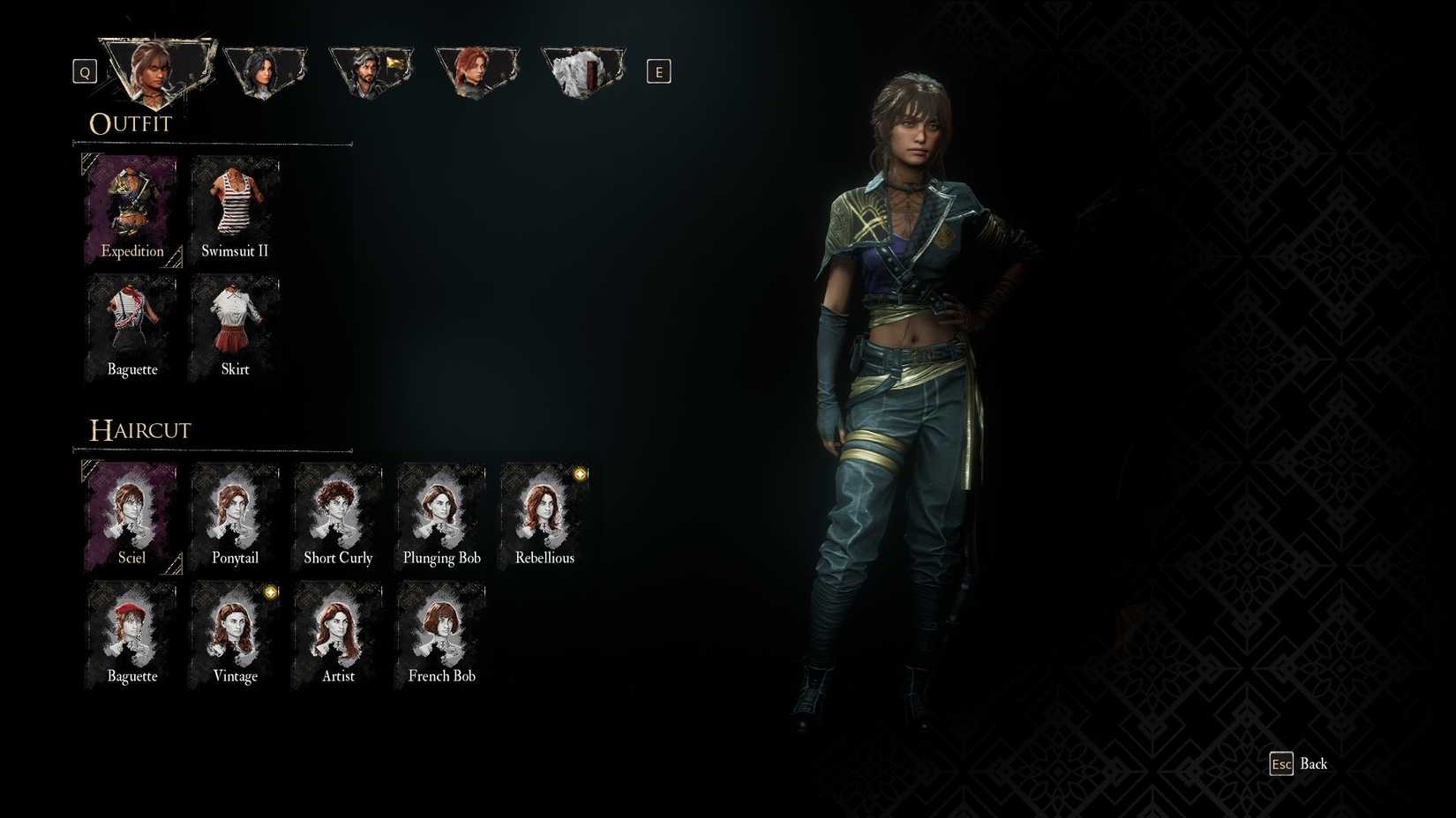 Outfit Expedition Sciel di Clair Obscur Expedition 33