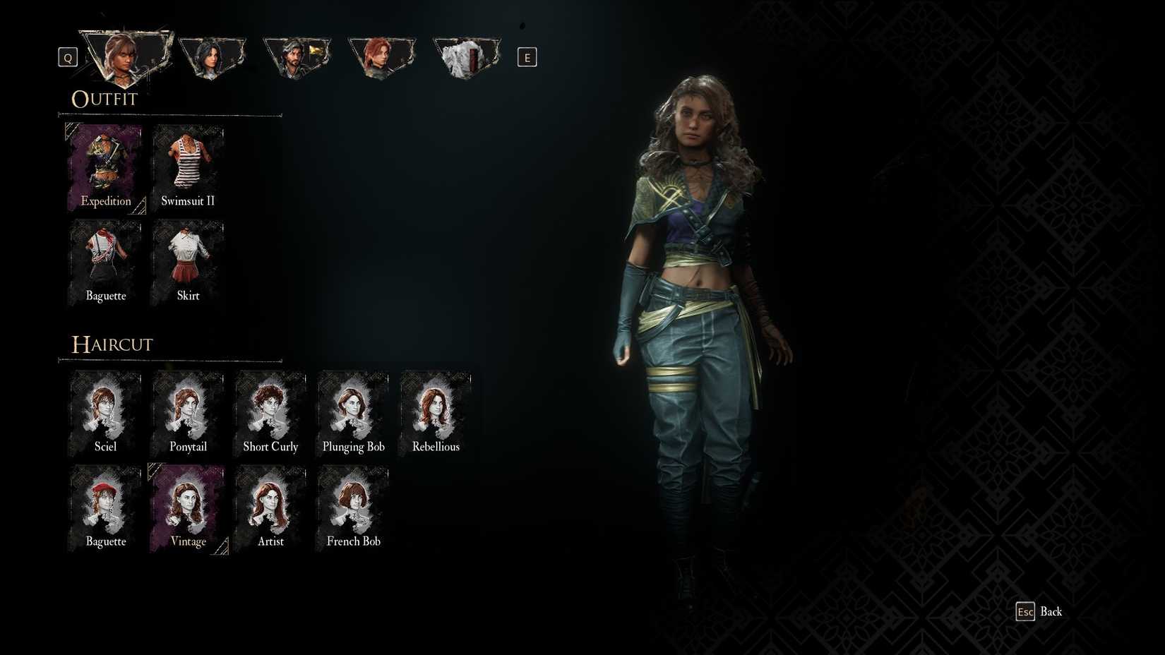 Haircut Vintage untuk Sciel di Clair Obscur Expedition 33