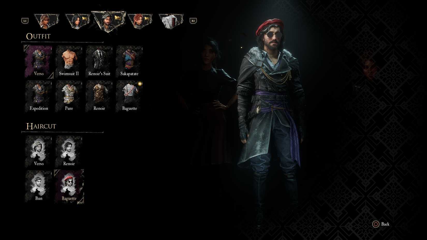 Haircut Baguette untuk Verso di Clair Obscur Expedition 33