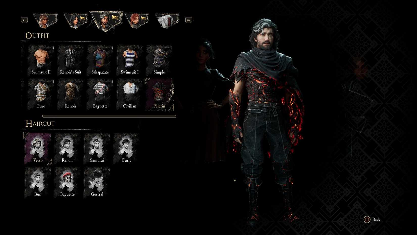 Outfit Pelerin untuk Verso di Clair Obscur Expedition 33