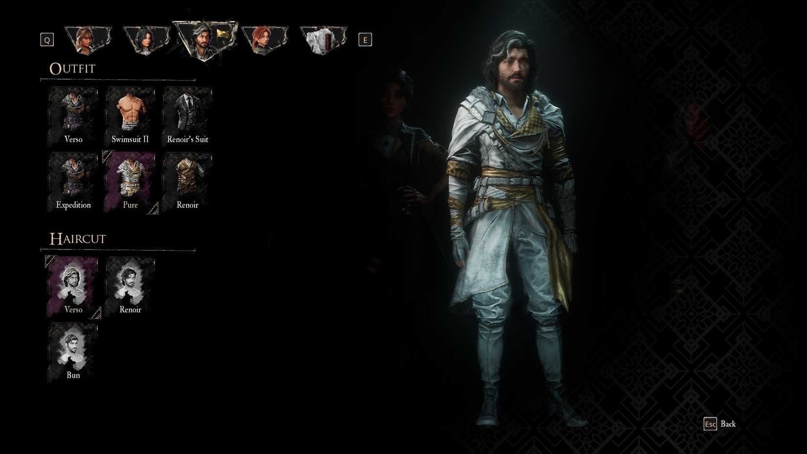 Outfit Pure untuk Verso di Clair Obscur Expedition 33