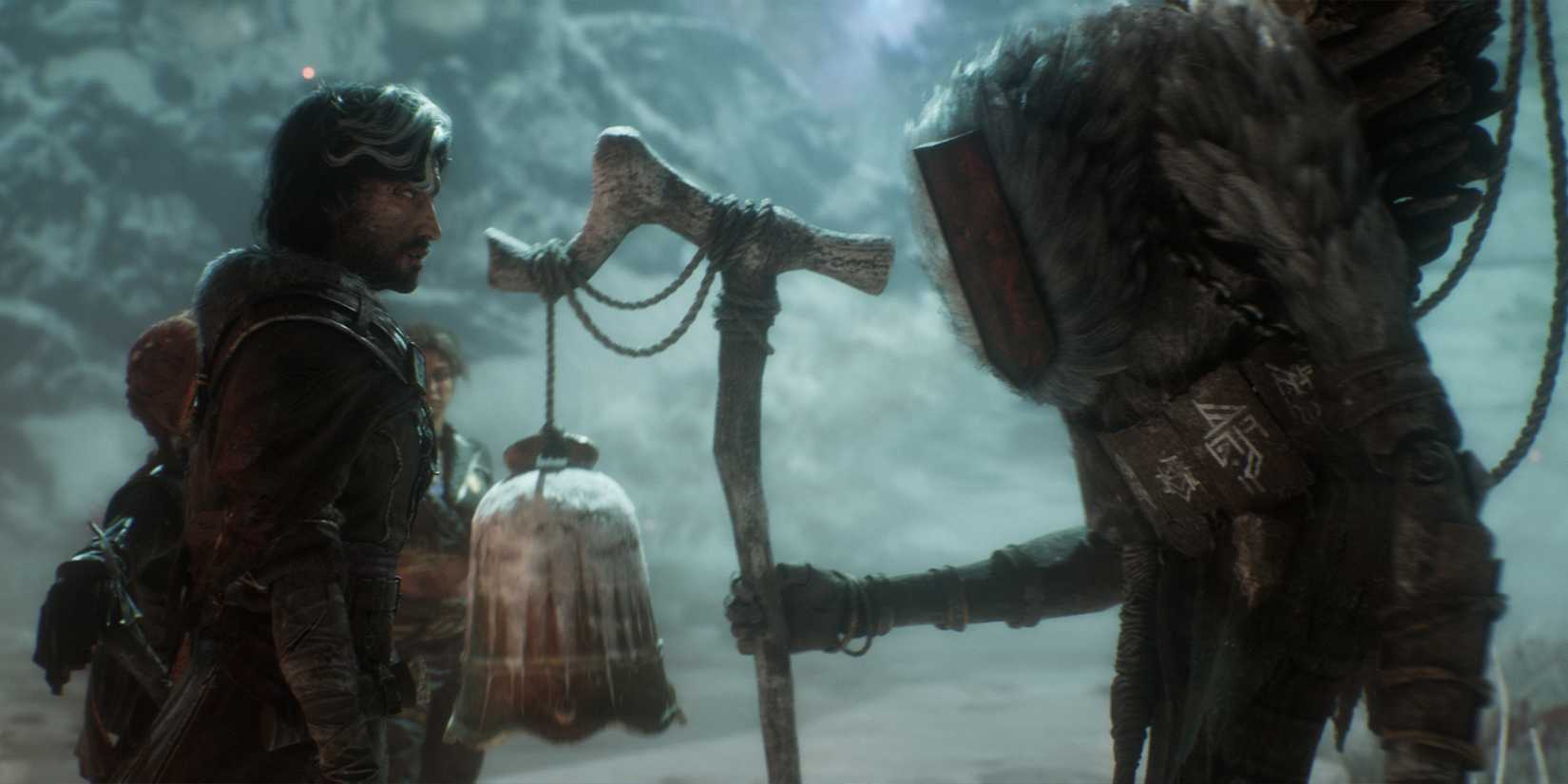 Clair Obscur Expedition 33 Verso speaking with Monoco