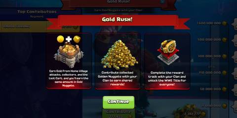 clash of clans gold rush event explained 