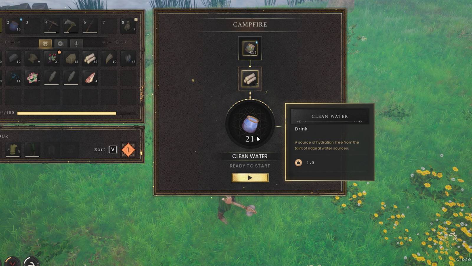 Clean Water in RuneScape Dragonwilds