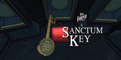 clocktower Sanctum key in blue prince 2