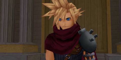 Cloud in Kingdom Hearts