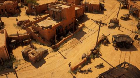 commandos origins desert city