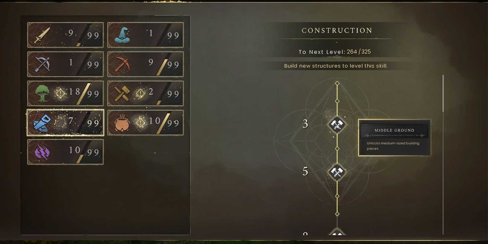 Control Your Builds in RuneScape DragonWilds