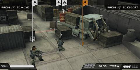 Controlling a squad in Killzon Liberation