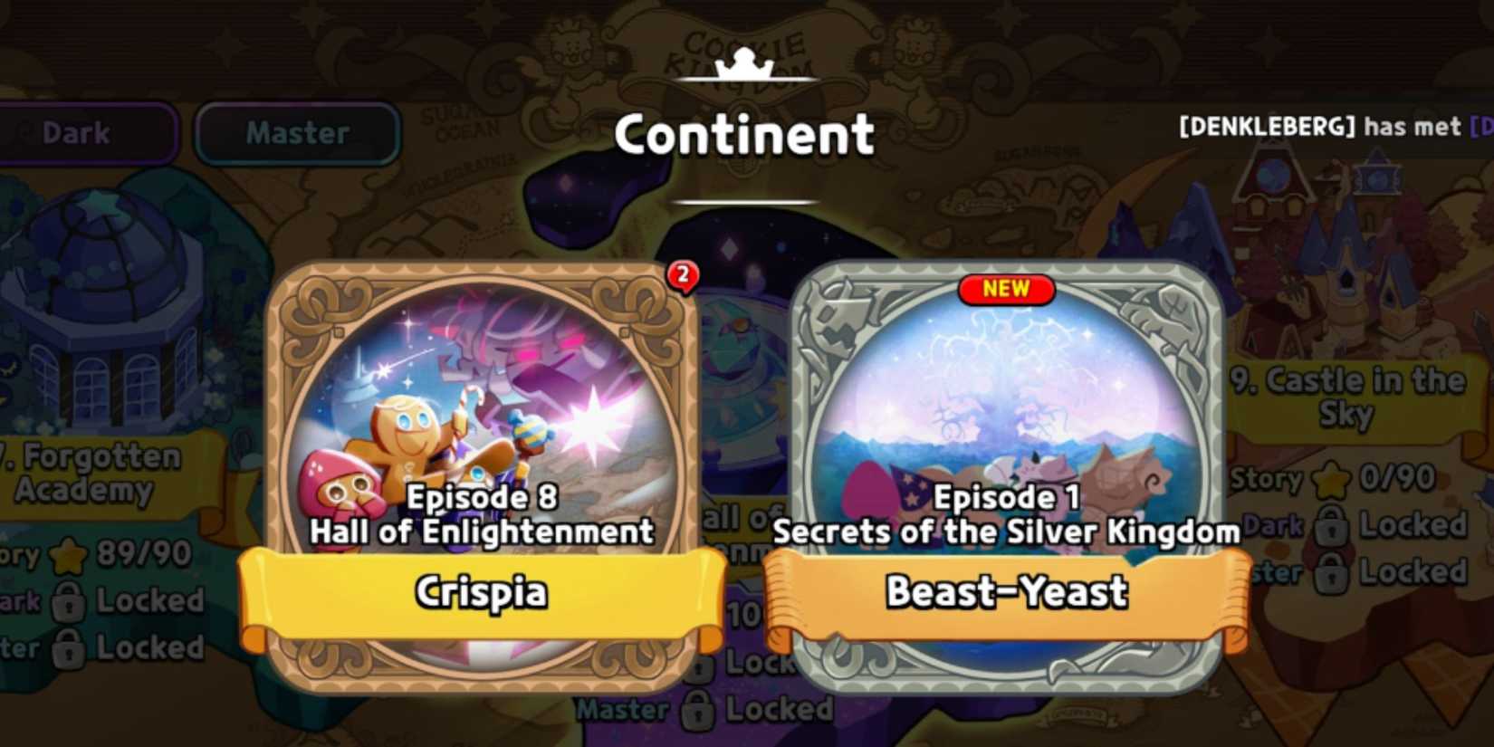 Continents in Cookie Run Kingdom