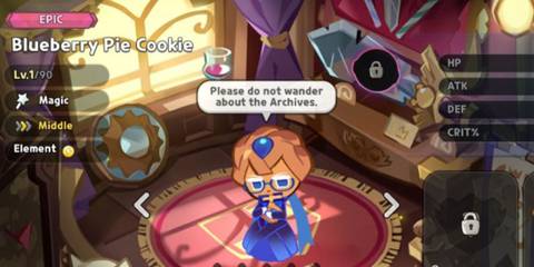 Blueberry Pie Cookie in Cookie Run Kingdom