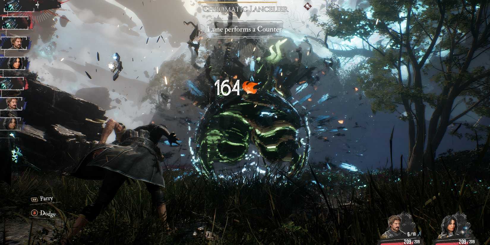 Countering an enemy attack in Clair Obscur Expedition 33