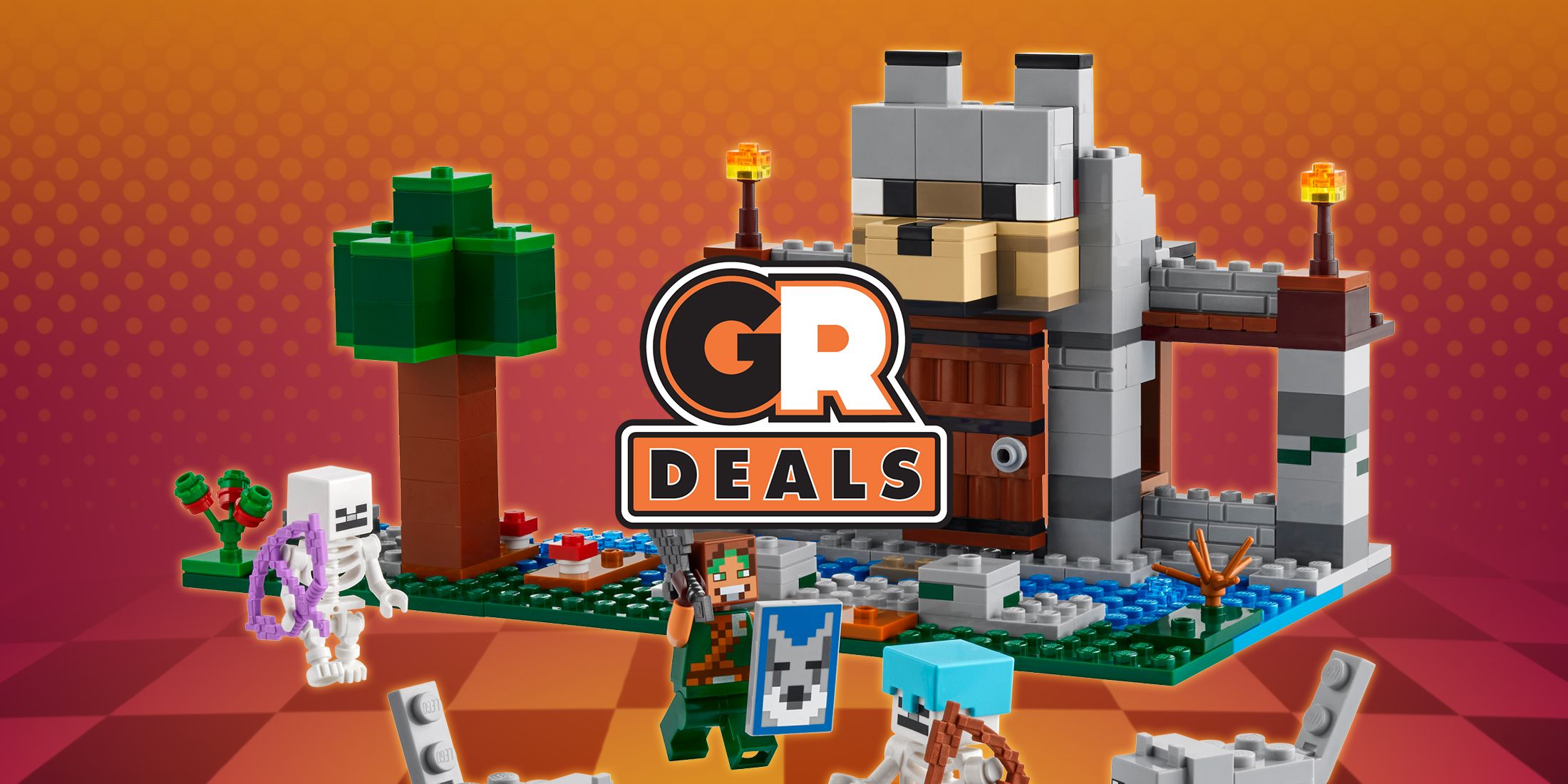 Craft a Real Minecraft Wolf Stronghold: Wal-Mart Offers a Discount on This LEGO Set