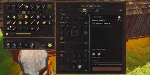 Crafting a Bow in RuneScape Dragonwilds