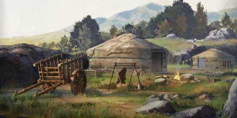 Crusader Kings 3 Khans of the Steppe DLC Yurt