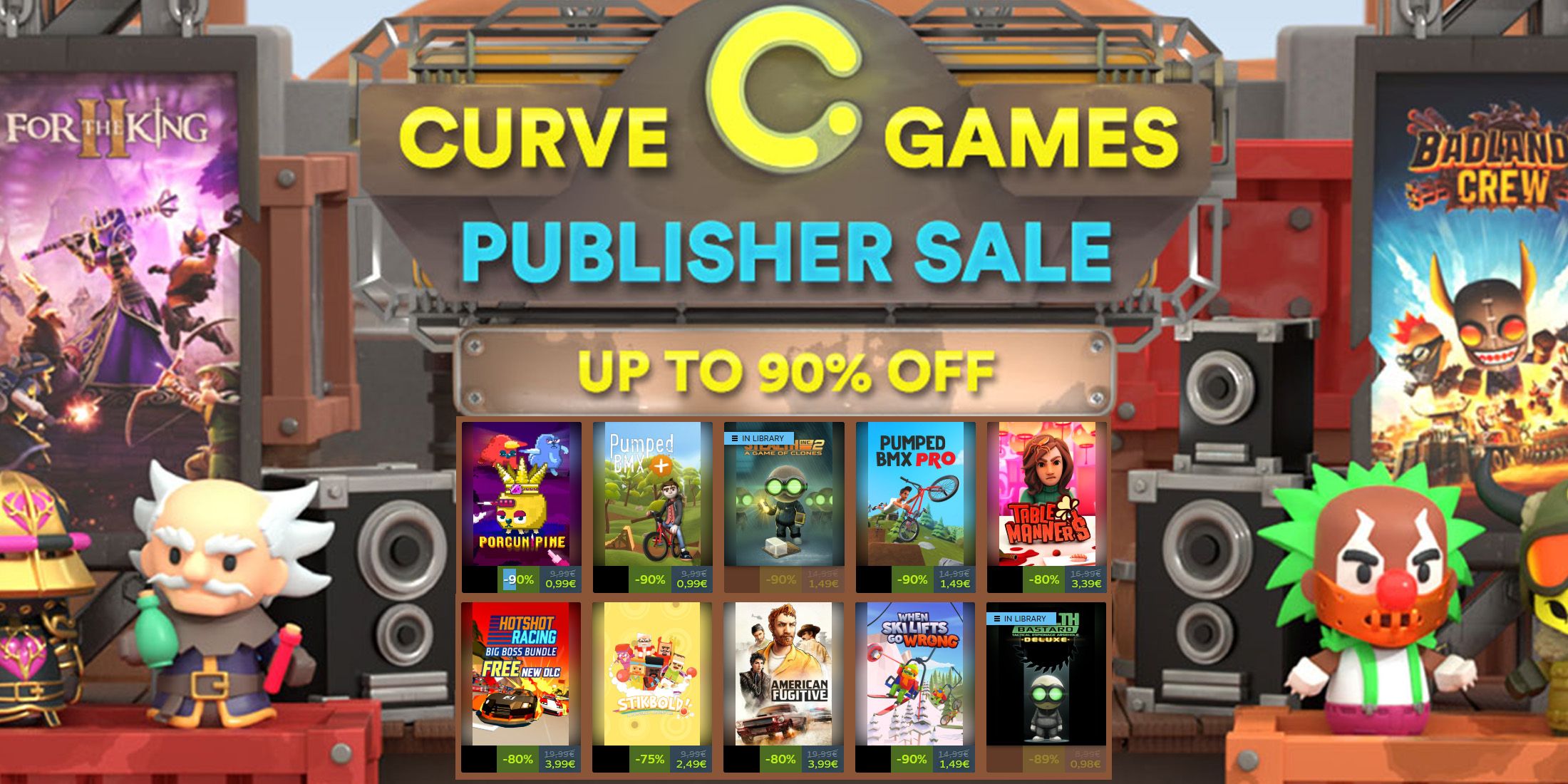 Curve Games Publisher Sale Illustration May 2025