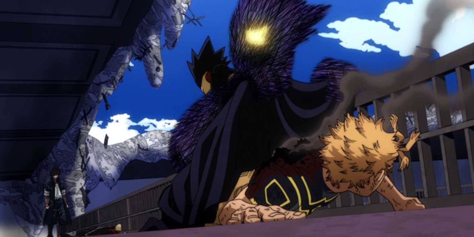 Dabi VS Tokoyami in My Hero Academia (5)