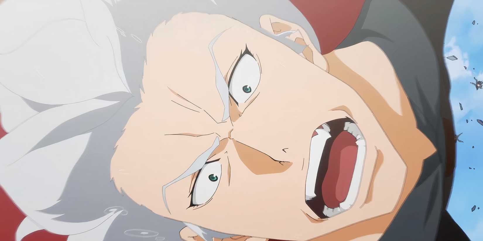 Dante falling in Netflix’s Devil May Cry