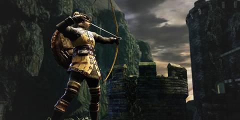 Dark Souls Remastered archer promo screenshot