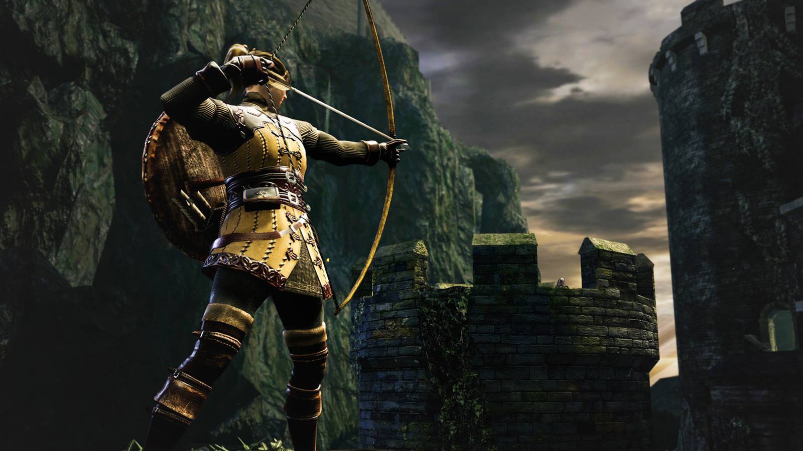 Dark Souls Remastered archer promo screenshot