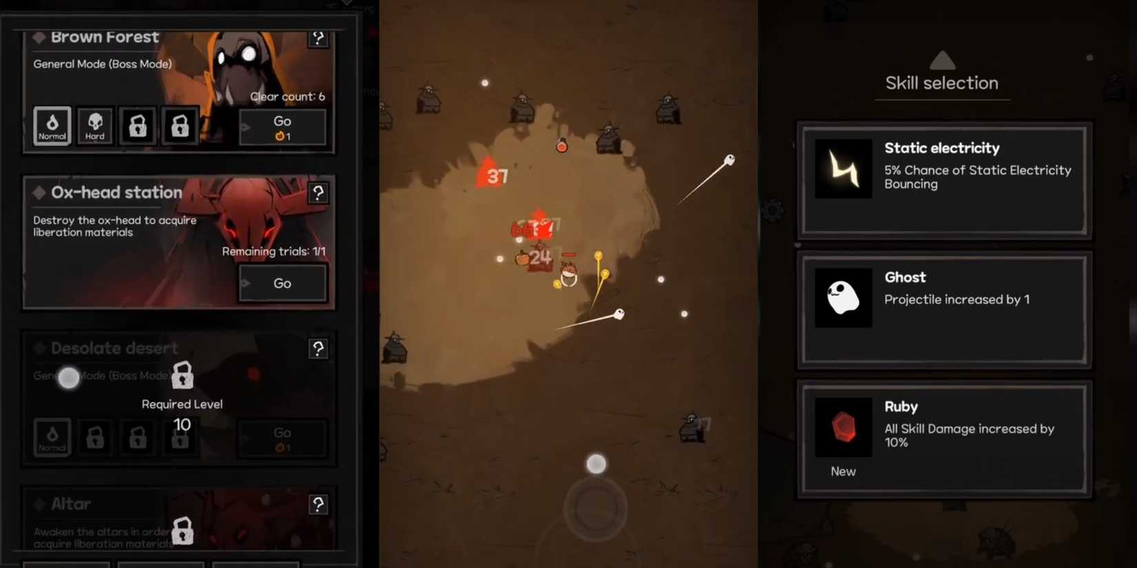 Dark Survival gameplay screenshot from playstore