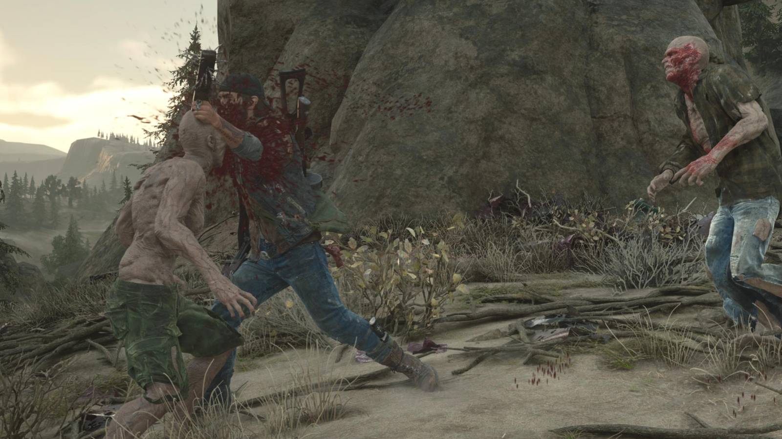 days gone melee weapon