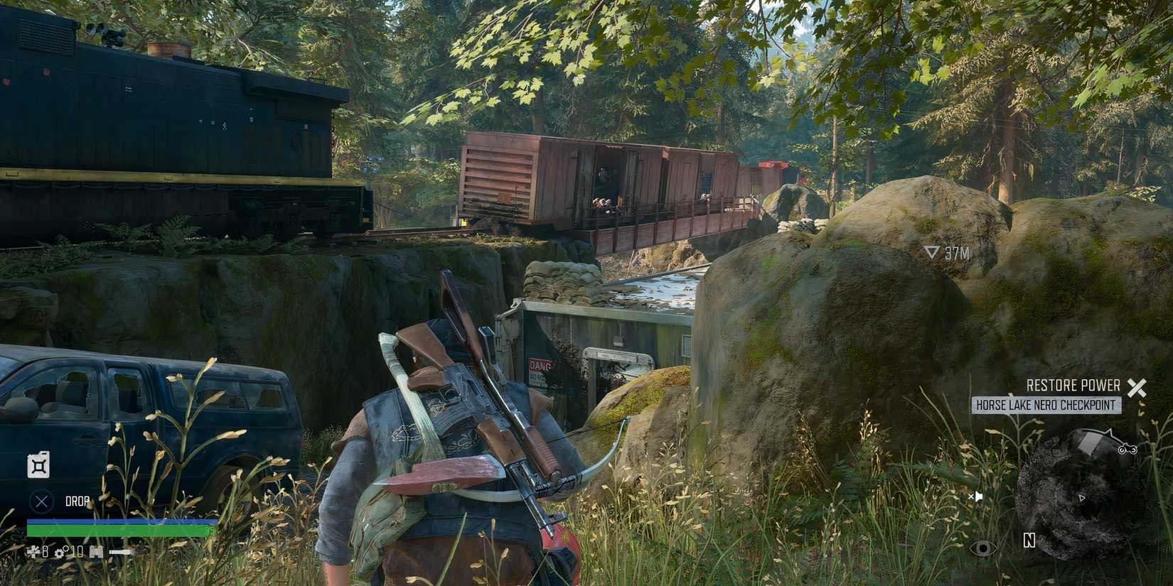 Days Gone Remastered Horde Horse Lake NERO Checkpoint