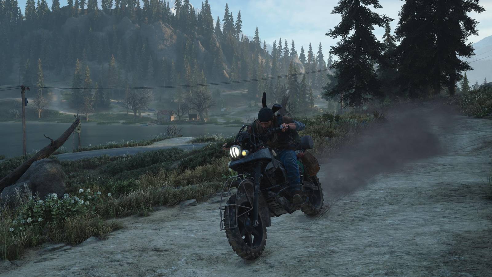 days gone remastered deacon on bike