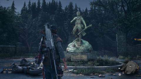 days gone historical marker 1