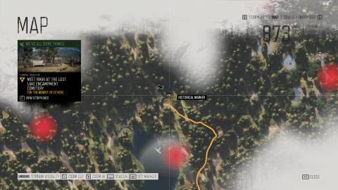 days gone historical marker 4 on map