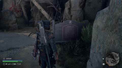 days gone historical marker 9