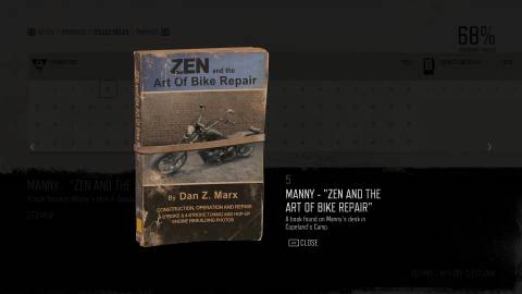 days gone character collectible 5