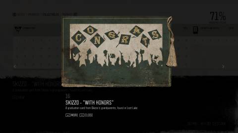 days gone character collectible 16