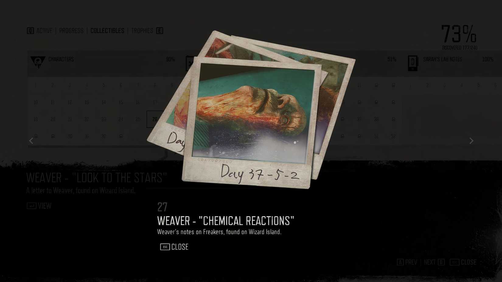 days gone character collectible 27