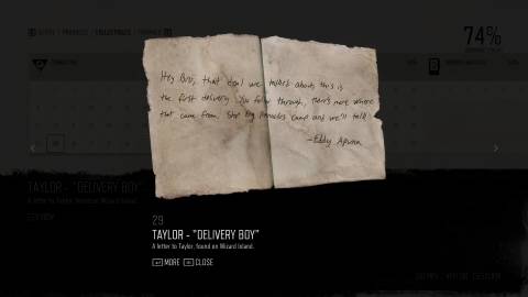 days gone character collectible 29