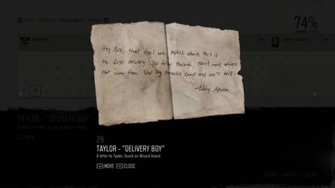 days gone character collectible 29