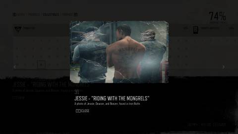 days gone character collectible 31