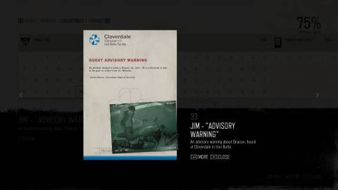 days gone character collectible 33