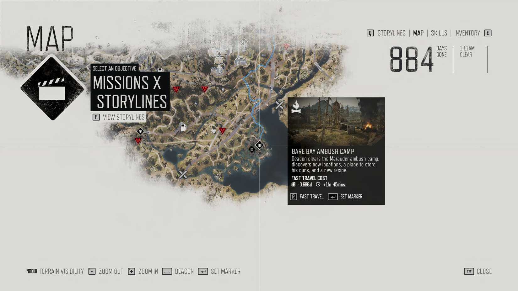 days gone ambush camp 14