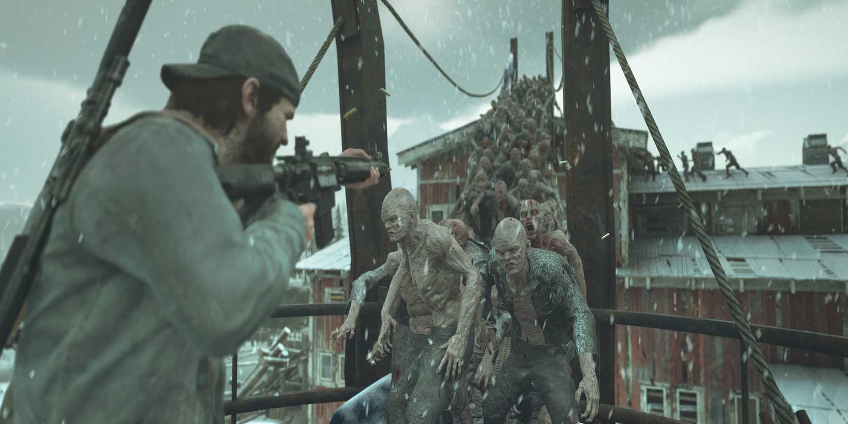 Days Gone Zombie Fight