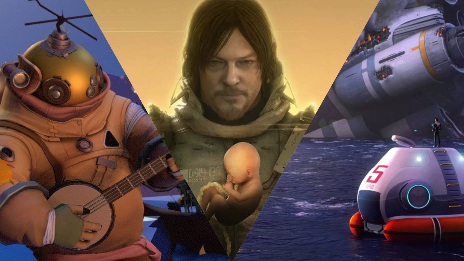Death Stranding Subnautica Outer Wilds Open-World Games Lonely Alone