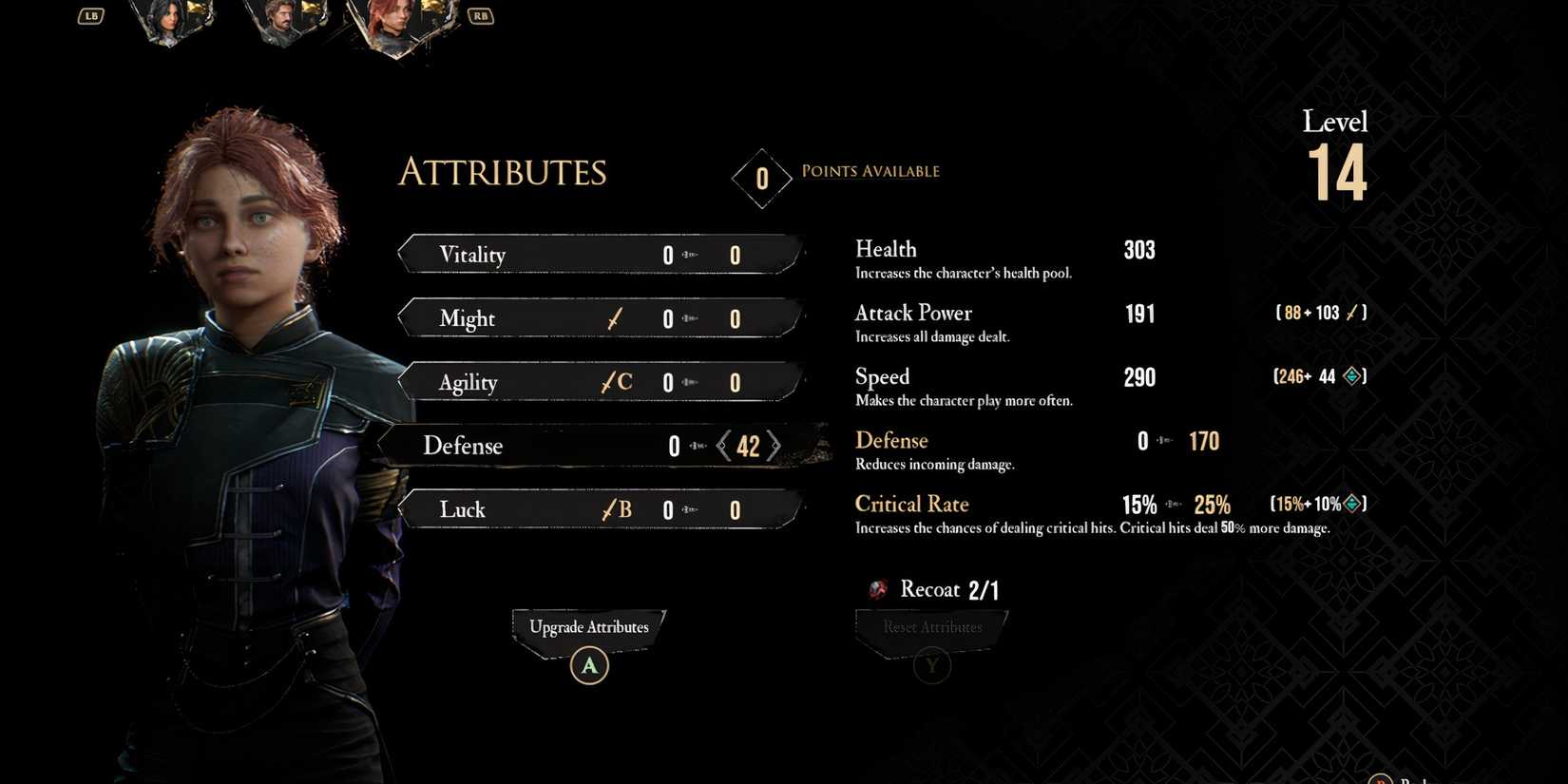 Defense Attribute in Clair Obscur Expedition 33