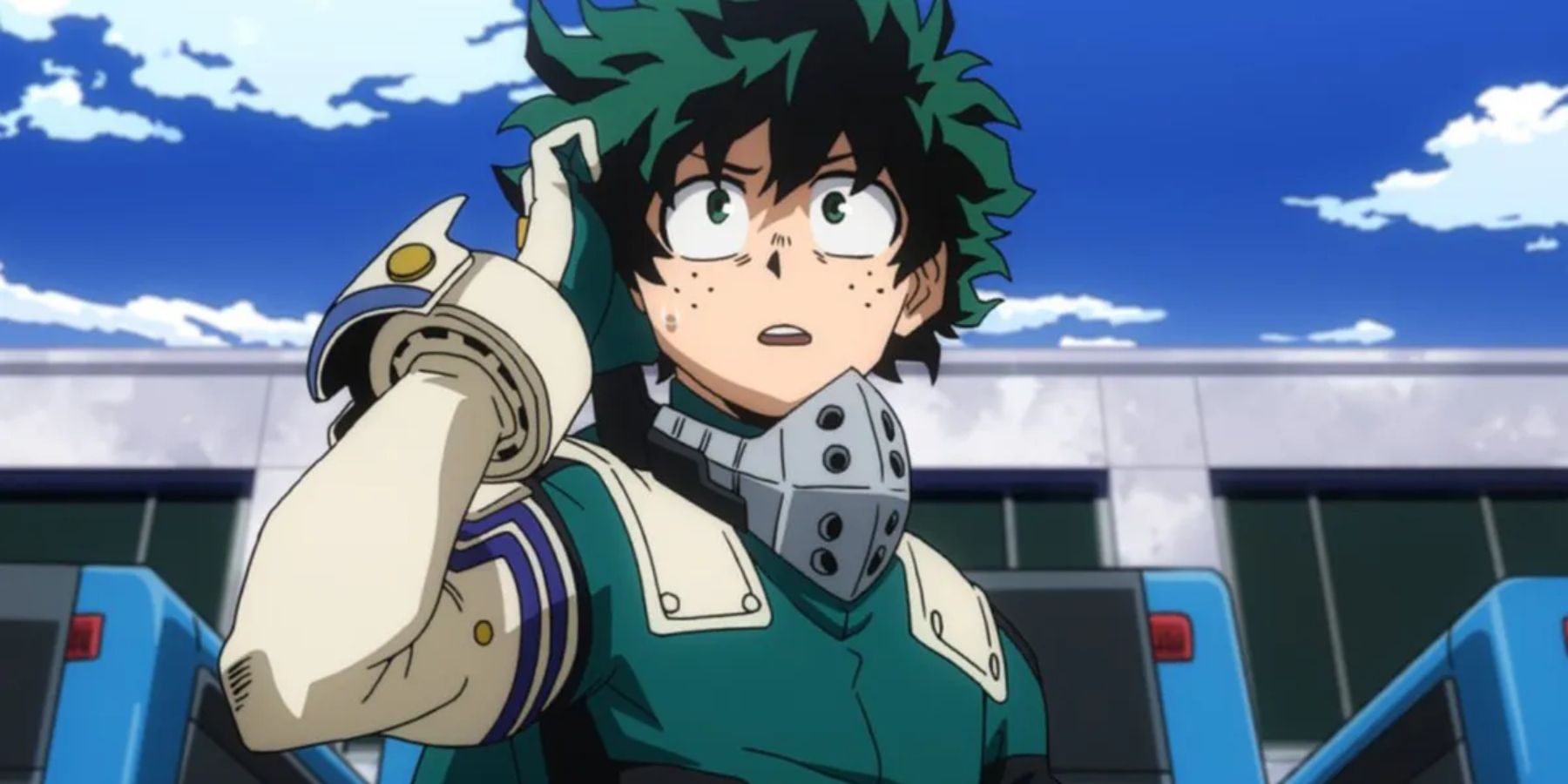 Deku is excited
