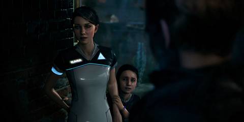 Kara and Alice in Detroit: Become Human
