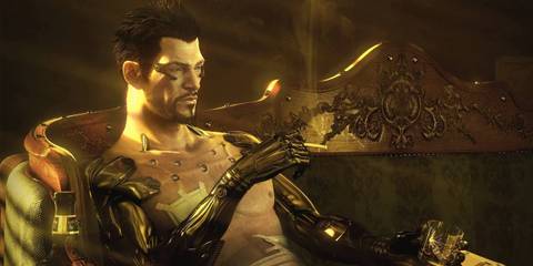 Adam Jensen in Deus Ex: Human Revolution