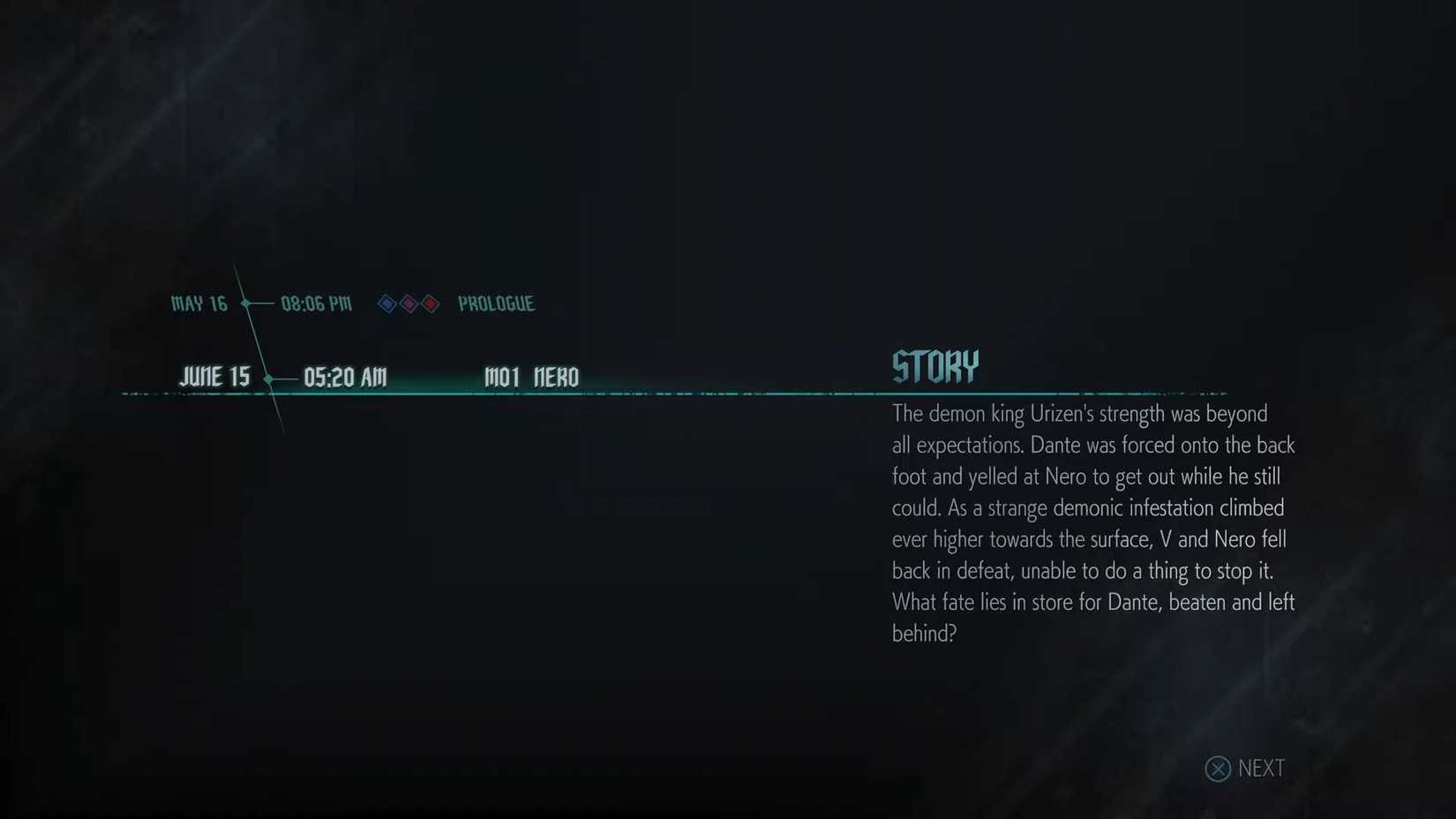 Devil May Cry 5_Prologue