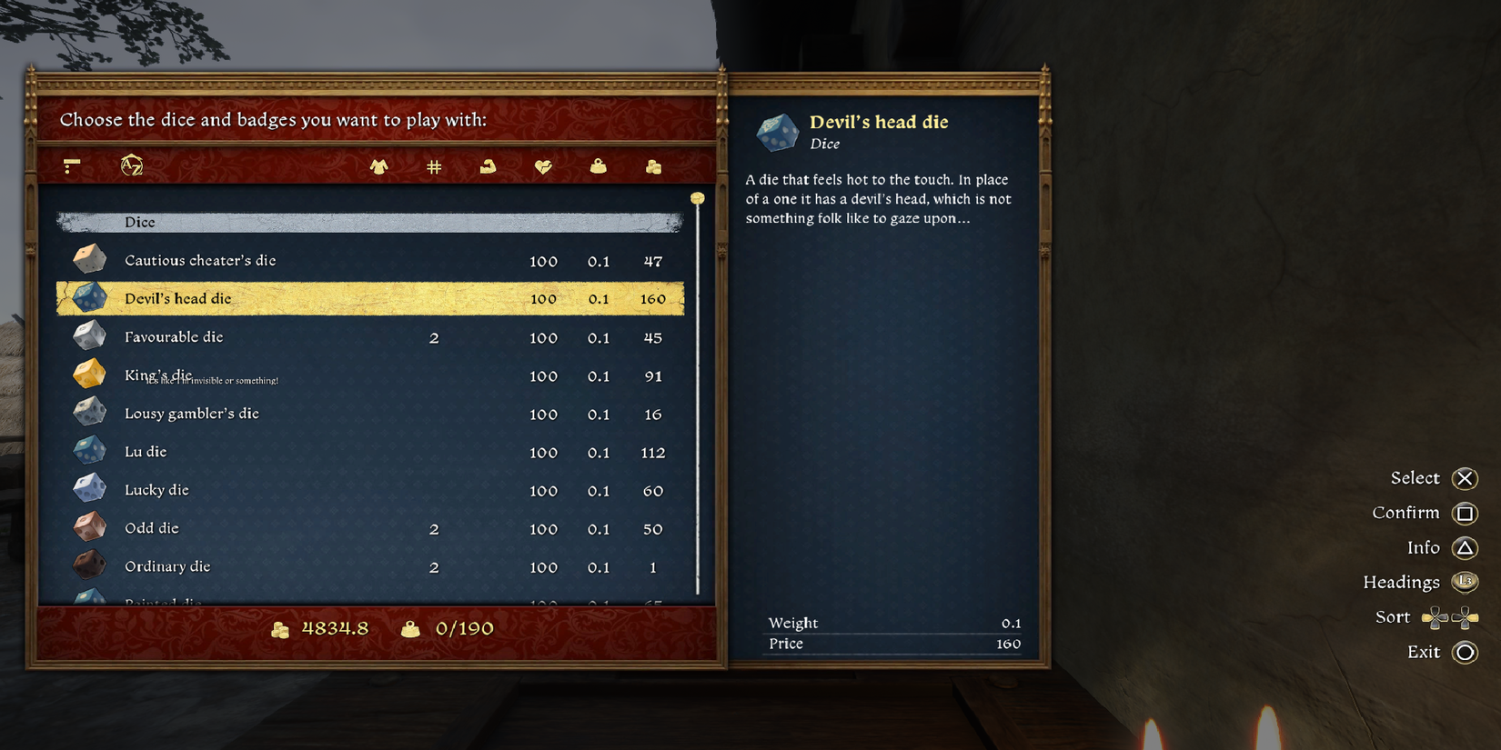 Devil's Head Die in Kingdom Come: Deliverance 2