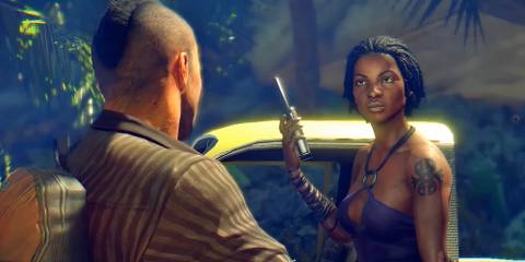 logan and purna talking in dead island