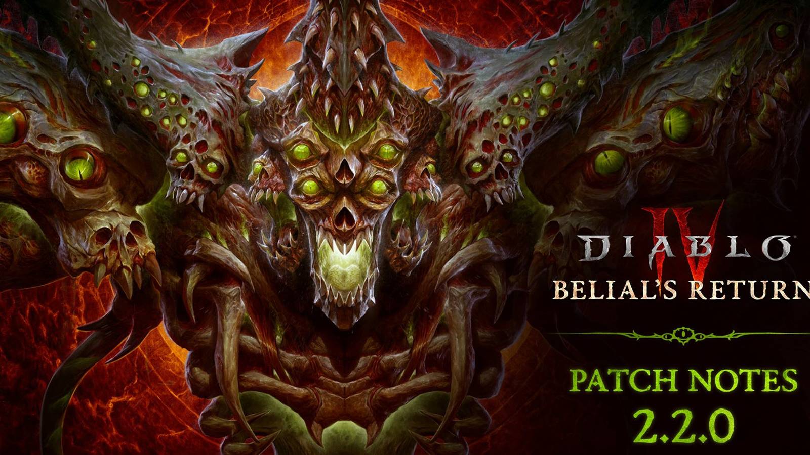 diablo 4 season 8 belial's return patch notes